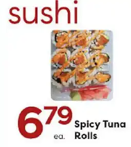 Rich's Fresh Market Spicy Tuna Rolls offer