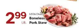 Rich's Fresh Market USDA Choice Boneless Pork Stew offer