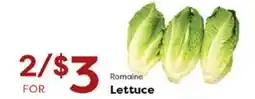 Rich's Fresh Market Romaine Lettuce offer