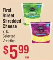 Smart & Final First Street Shredded Cheese offer