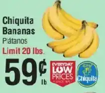 Smart & Final Chiquita Bananas offer