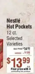 Smart & Final Nestle hot pockets offer