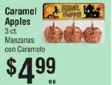 Smart & Final Caramel Apples offer