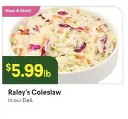 Raley's Raley's Coleslaw offer