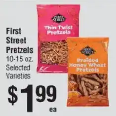 Smart & Final First Street Pretzels offer