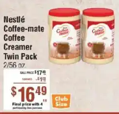 Smart & Final Nestle coffee-mate coffee creamer offer