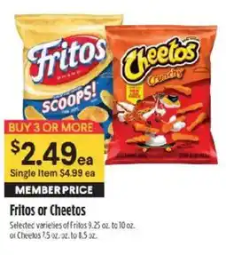 Raley's Fritos or Cheetos offer