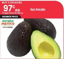 Raley's Hass Avocados offer