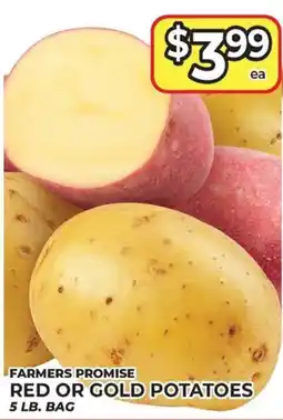 Price Cutter Farmers Promise red or gold potatoes offer