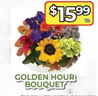 Golden Hour Bouquet