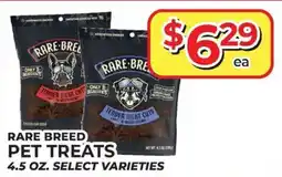 Price Cutter Rare Breed Pet Treats offer