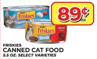 Friskies canned cat food