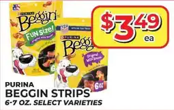Price Cutter Purina Beggin Strips offer