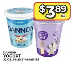 Price Cutter Dannon yogurt offer