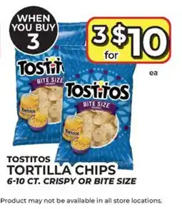Price Cutter Tostitos tortilla chips offer