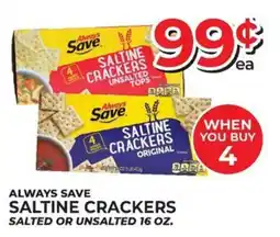 Price Cutter Always Save Saltine Crackers offer