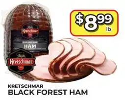 Price Cutter Kretschmar black forest ham offer
