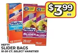 Price Cutter Hefty slider bags offer