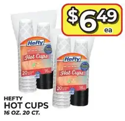 Price Cutter Hefty hot cups offer