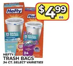 Price Cutter Hefty trash bags offer