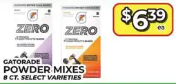 Price Cutter Gatorade powder mixes offer