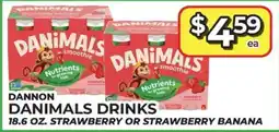 Price Cutter Dannon Danimals drinks offer