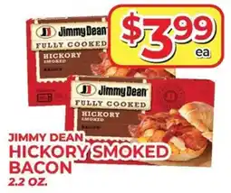 Price Cutter Jimmy Dean hickory smoked bacon offer