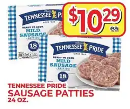 Price Cutter Tennessee Pride sausage patties offer