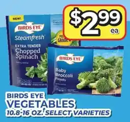 Price Cutter Birds Eye vegetables offer