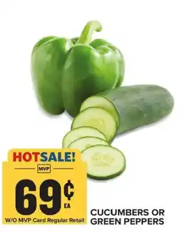 Food Lion Cucumbers Or Green Peppers offer