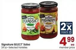 Safeway Signature Select Salsa offer