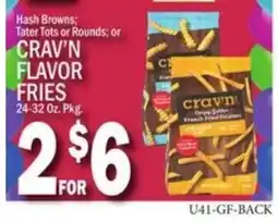 Ctown Craw'n Flavor Fries offer