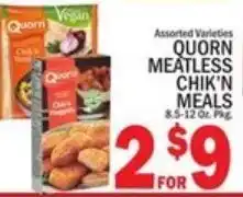Ctown Quorn meatless chik'n meals offer