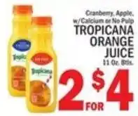 Ctown Tropicana orange juice offer