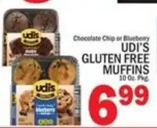 Ctown Udi's gluten free muffins offer