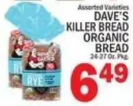 Ctown Dave's killer bread organic bread offer