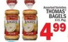 Ctown Thomas' bagels offer