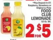 Ctown Food Club Lemonade offer