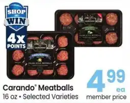 Safeway Carando Meatballs offer