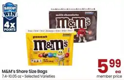 Safeway M&M's Share Size Bags offer