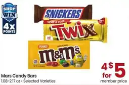 Safeway Mars Candy Bars offer