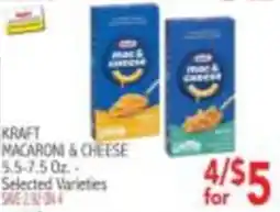 Ingles Markets Kraft macaroni & cheese offer