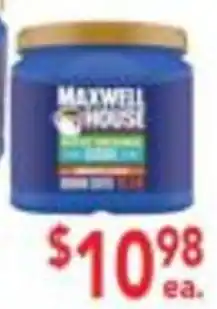 Ingles Markets Maxwell house coffee offer