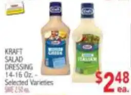 Ingles Markets Kraft salad dressing offer
