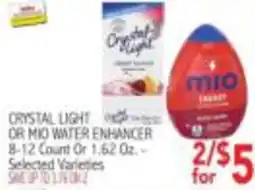 Ingles Markets Crystal Light or Mio Water Enhancer offer
