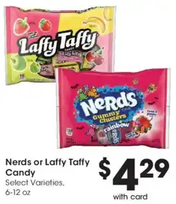 Fred Meyer Nerds or Laffy Taffy Candy offer