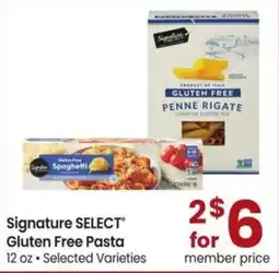Safeway Signature Select Gluten Free Pasta offer