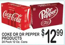 Foodland Coke or Dr Pepper Products offer