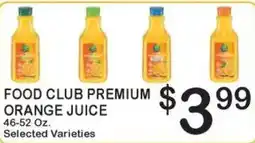 Foodland Food Club Premium Orange Juice offer