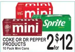 Foodland Coke or Dr Pepper Products offer